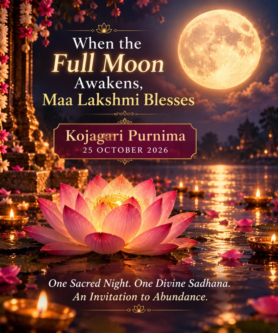 Kojagari Mahalakshmi Sadhana